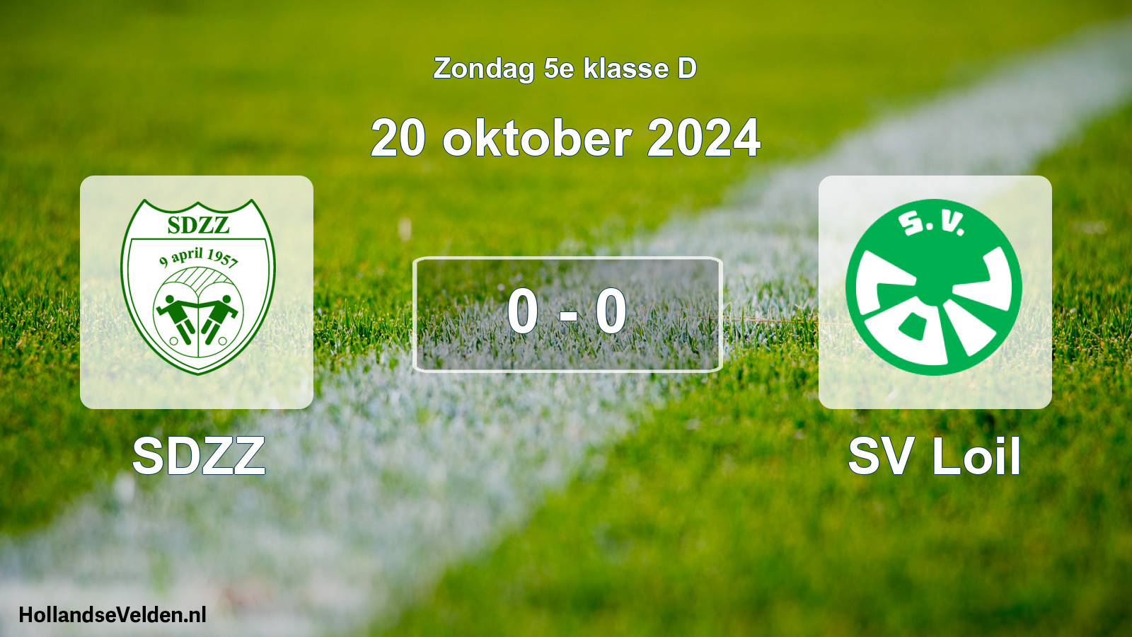 Total number of matches played: SDZZ - SV Loil 0 - 0 (20 October 2024)