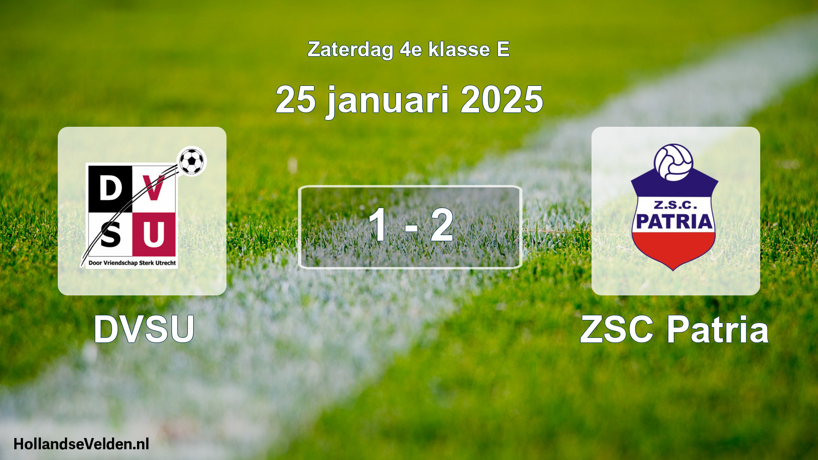 Total number of matches played: DVSU - ZSC Patria 1 - 2 (25 January 2025)