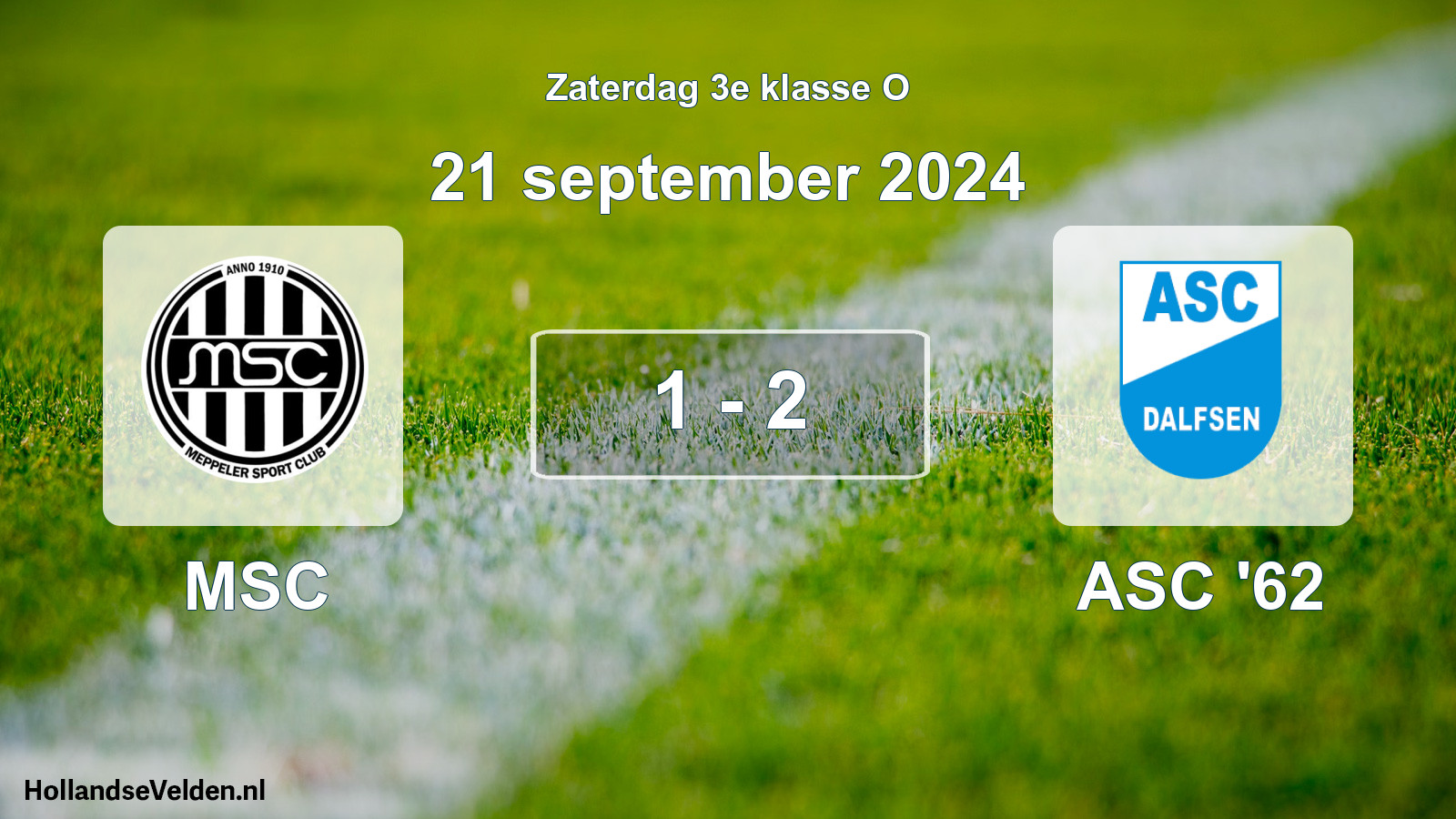 Total number of matches played: MSC - ASC '62 1 - 2 (21 September 2024)