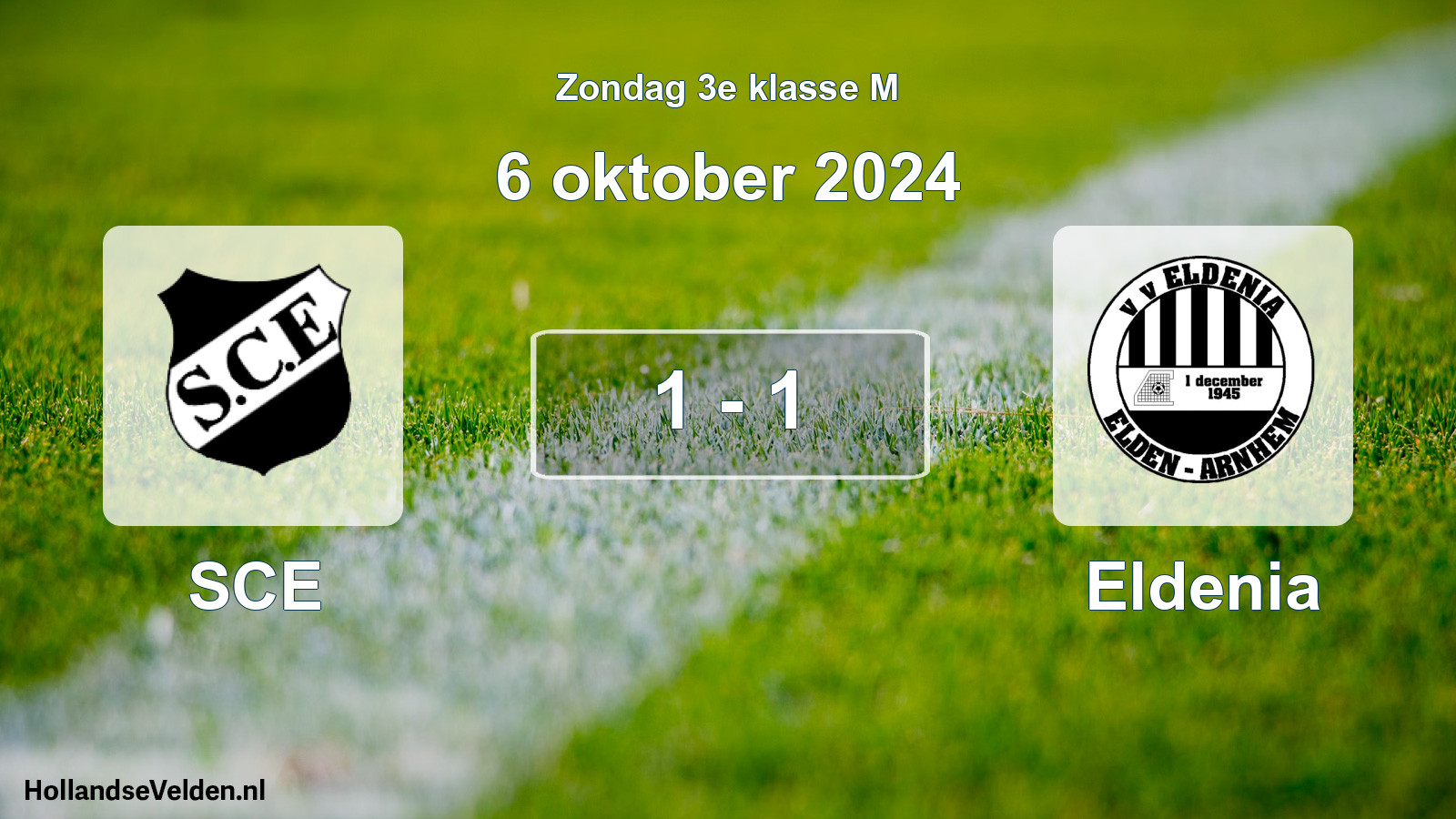 Total number of matches played: SCE - Eldenia 1 - 1 (6 October 2024)