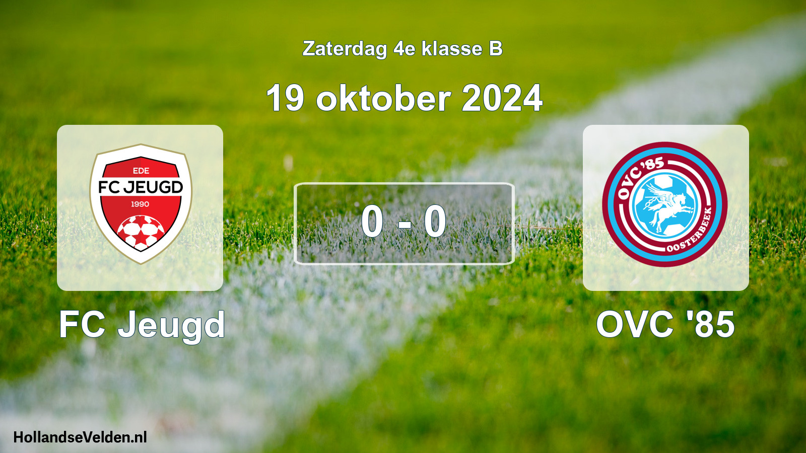 Total number of matches played: FC Jeugd - OVC '85 0 - 0 (19 October 2024)