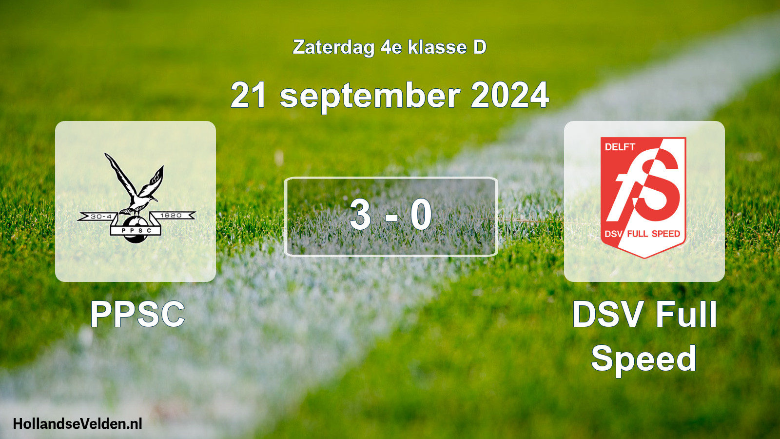 Total number of matches played: PPSC - DSV Full Speed 3 - 0 (21 September 2024)