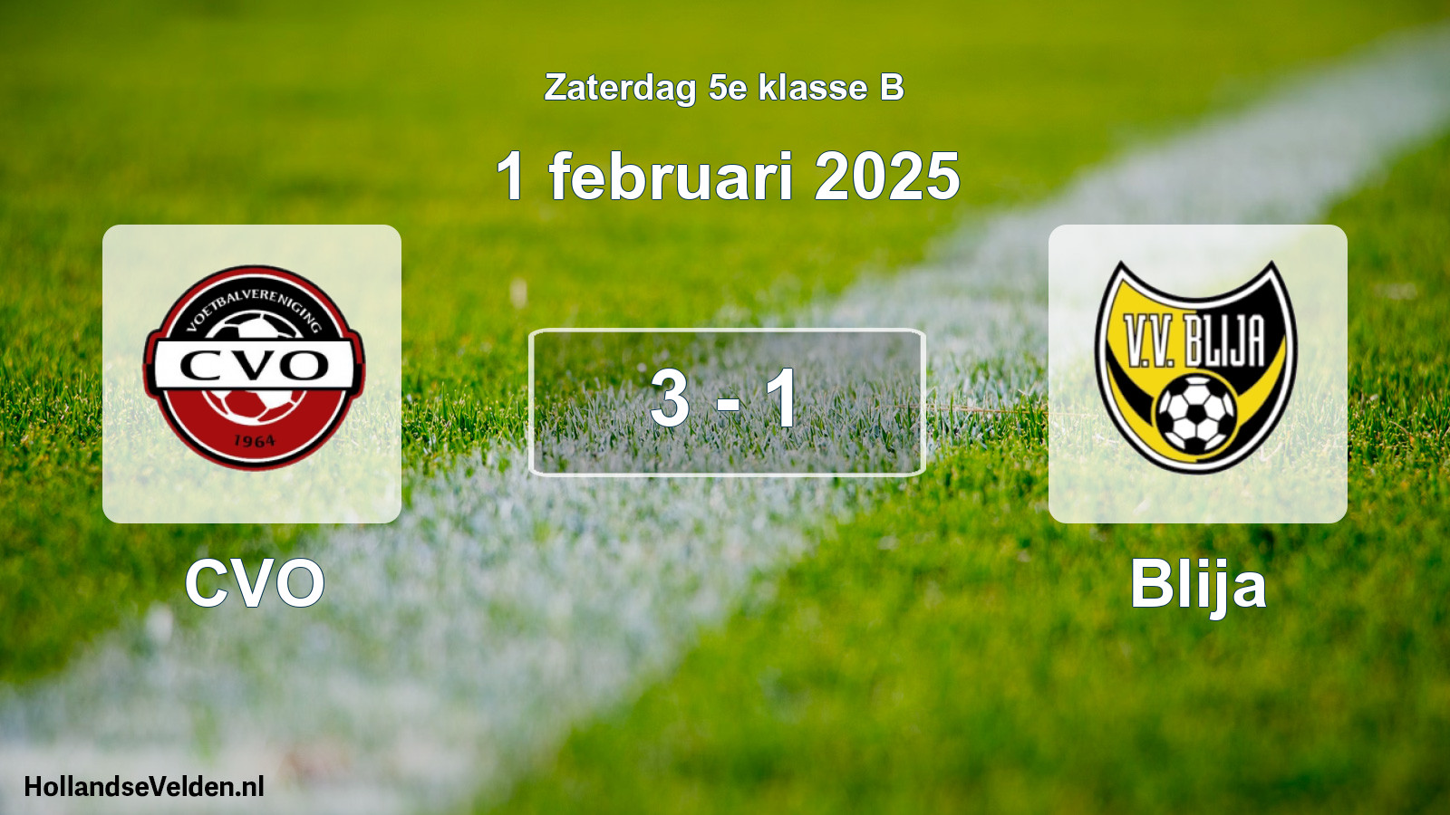 Total number of matches played: CVO - Blija 3 - 1 (1 February 2025)