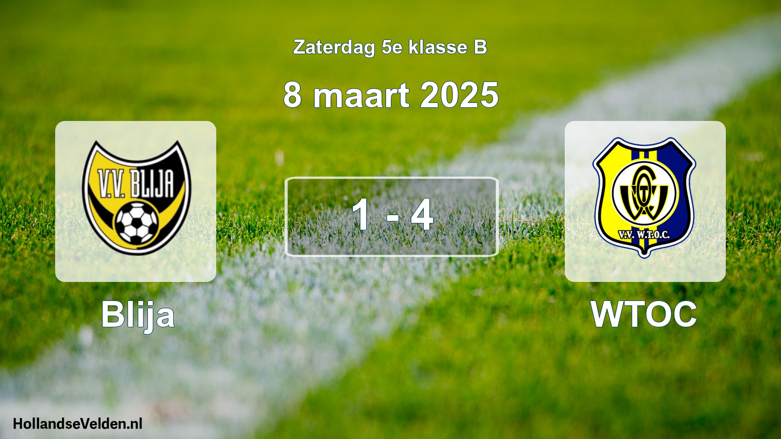 Total number of matches played: Blija - WTOC 1 - 4 (8 March 2025)