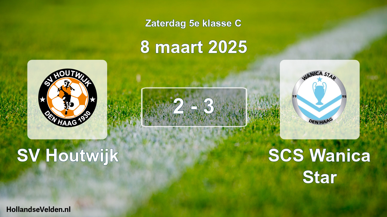 Total number of matches played: SV Houtwijk - SCS Wanica Star 2 - 3 (8 March 2025)