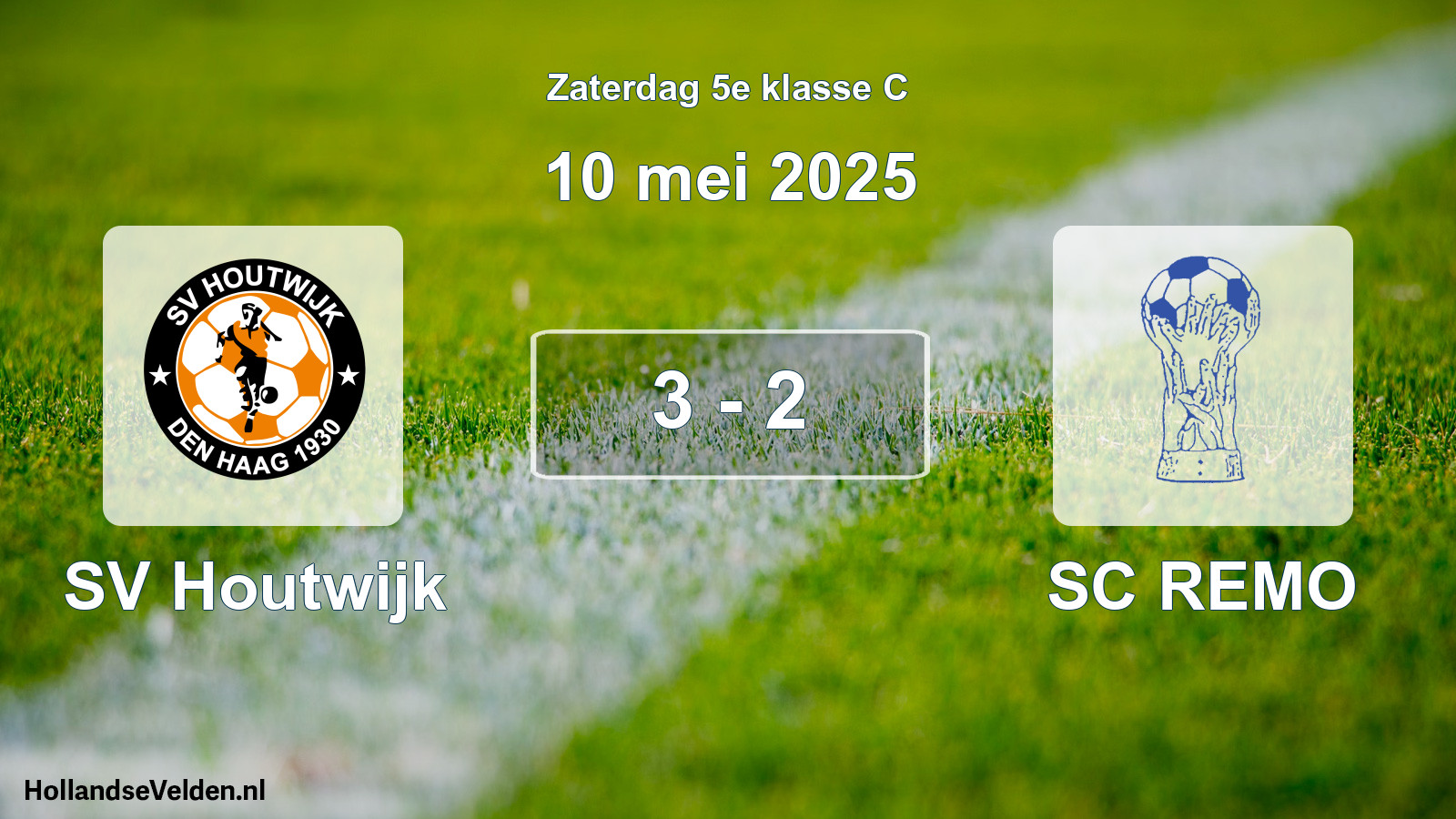 Total number of matches played: SV Houtwijk - SC REMO 3 - 2 (10 May 2025)