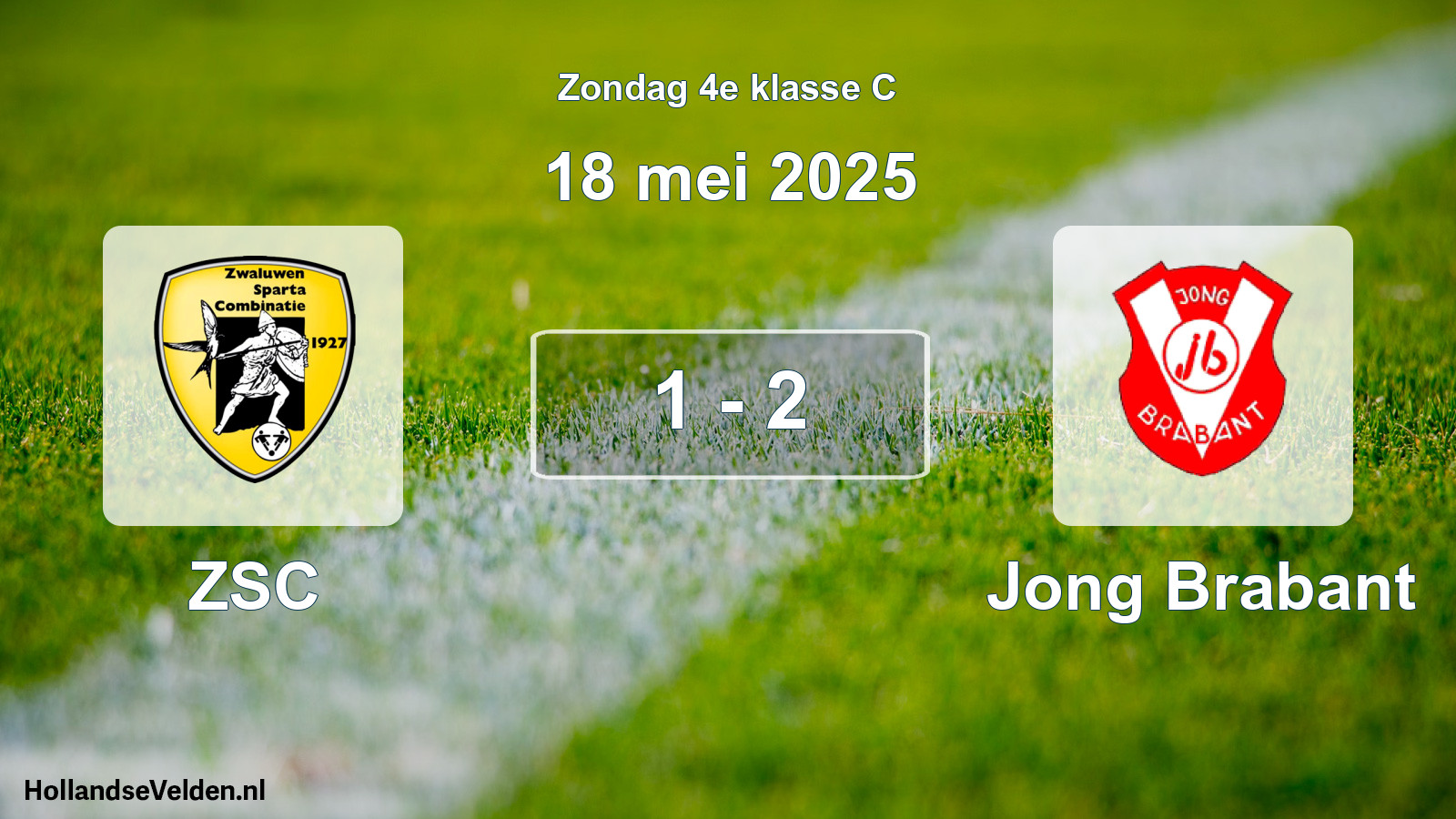 Total number of matches played: ZSC - Jong Brabant 1 - 2 (18 May 2025)