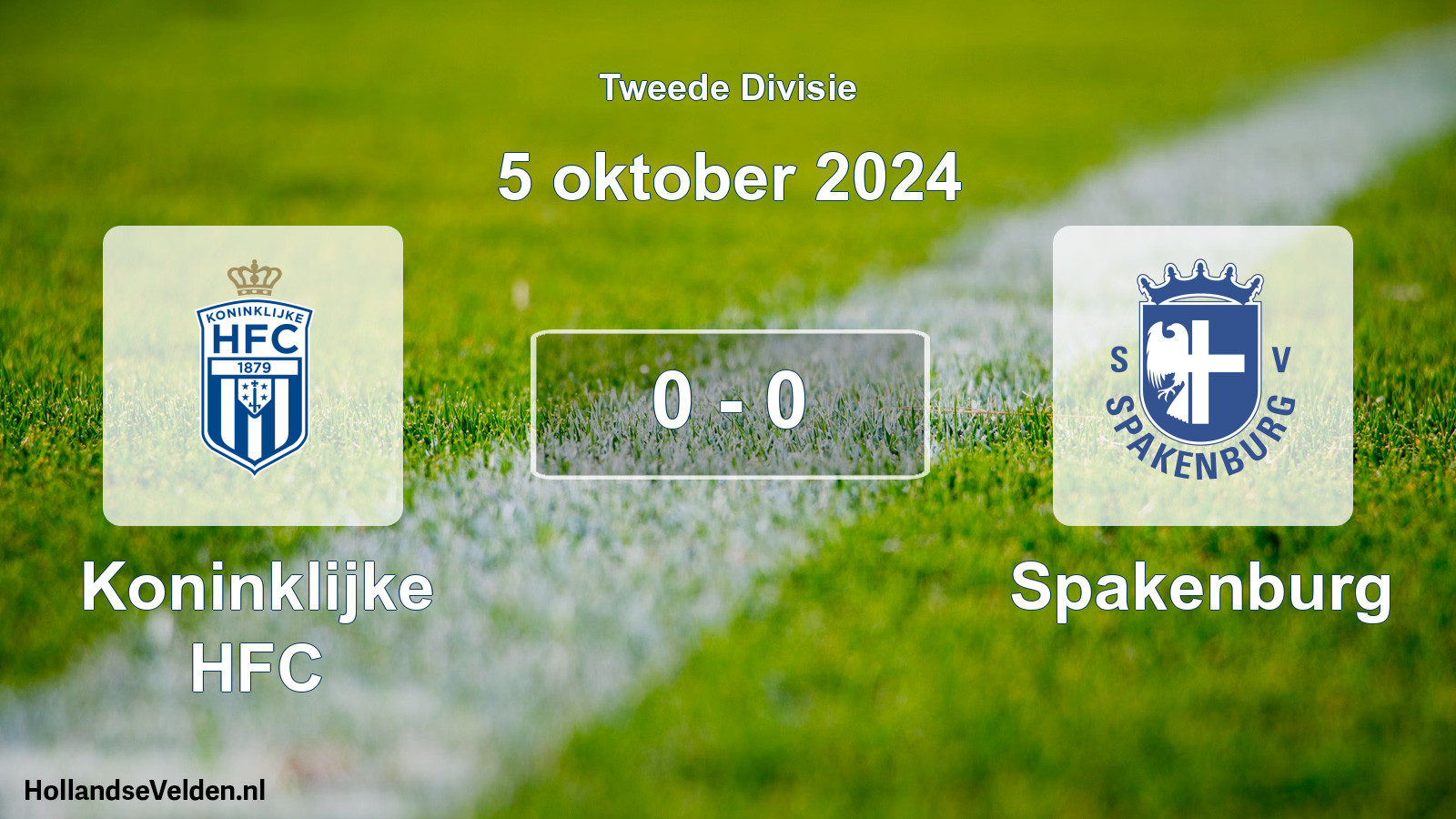 Total number of matches played: Koninklijke HFC - Spakenburg 0 - 0 (5 October 2024)