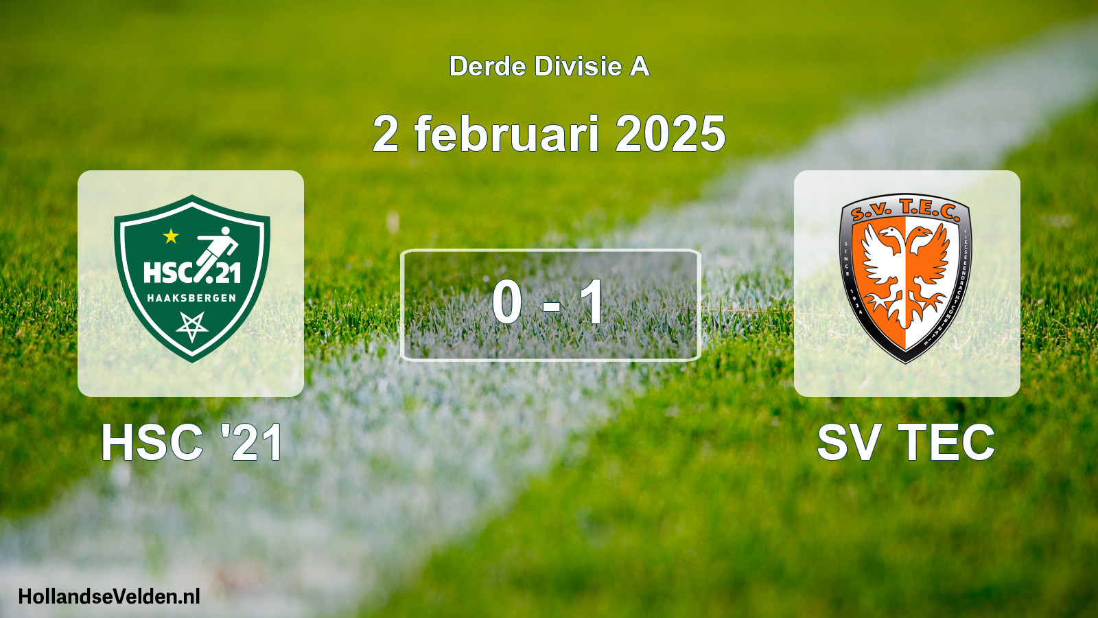Total number of matches played: HSC '21 - SV TEC 0 - 1 (2 February 2025)