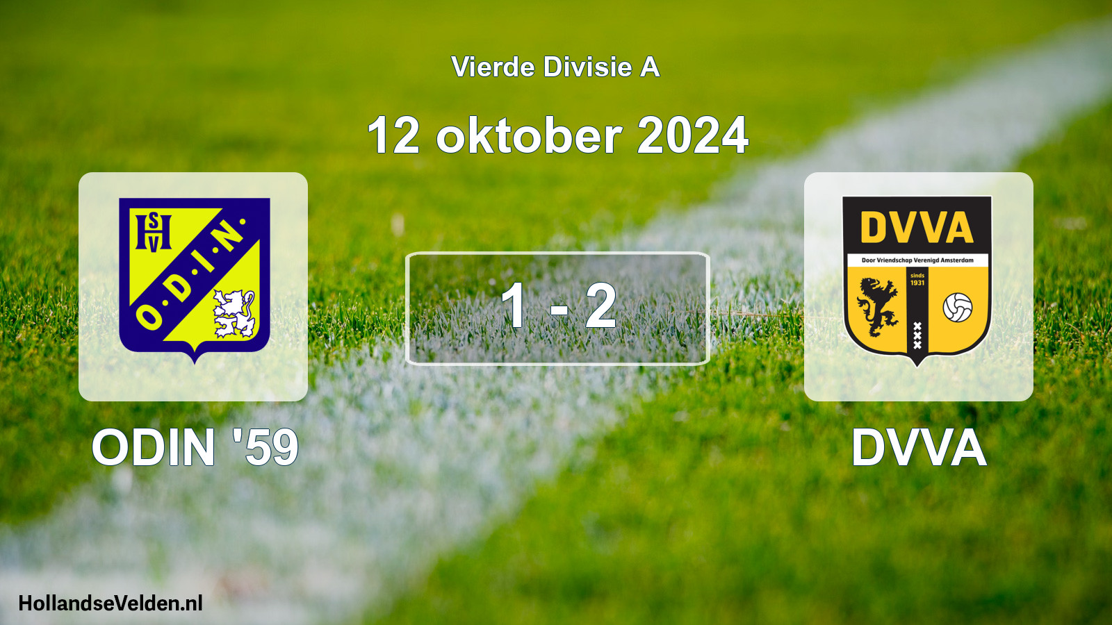 Total number of matches played: ODIN '59 - DVVA 1 - 2 (12 October 2024)