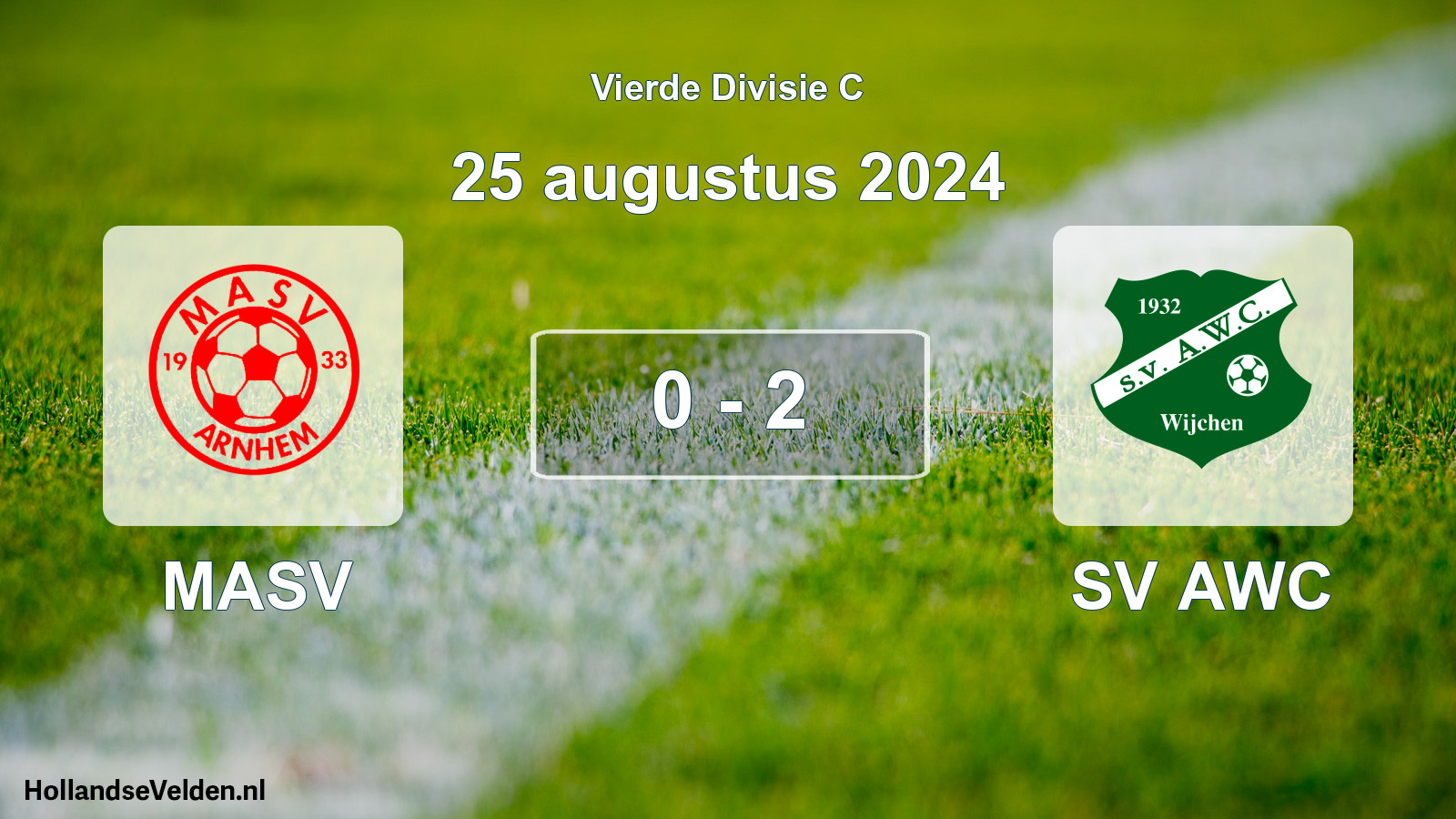 Total number of matches played: MASV - SV AWC 0 - 2 (25 August 2024)