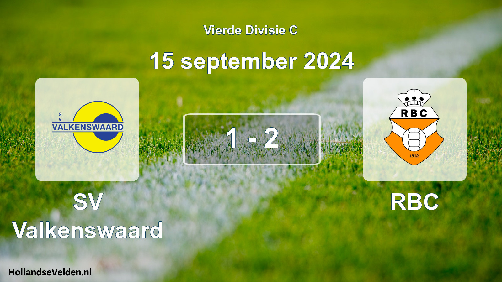 Total number of matches played: SV Valkenswaard - RBC 1 - 2 (15 September 2024)