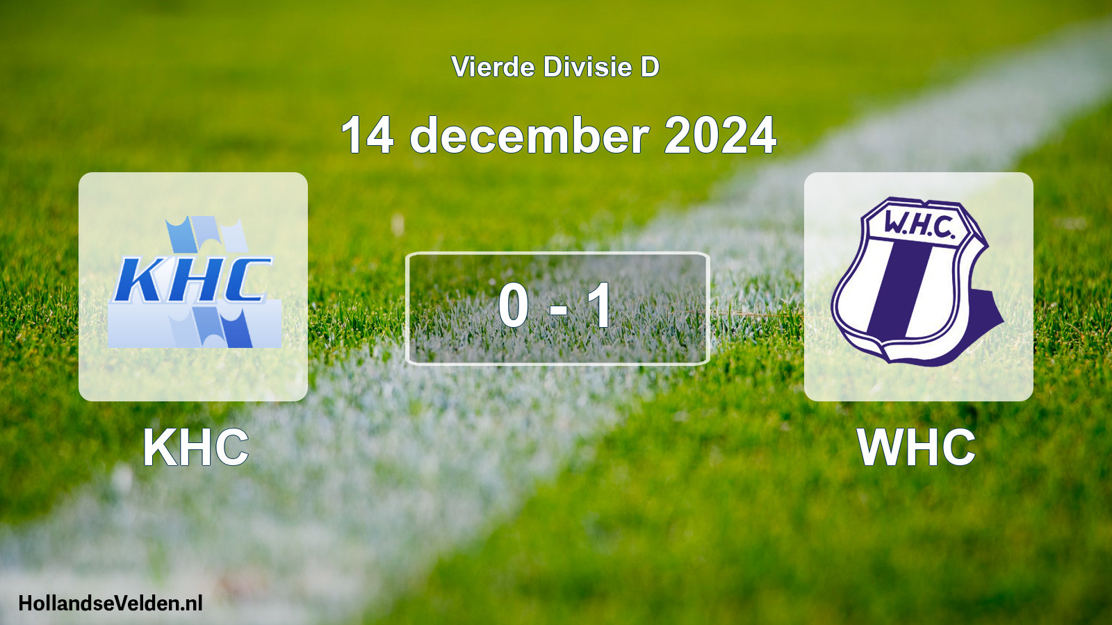 Total number of matches played: KHC - WHC 0 - 1 (14 December 2024)