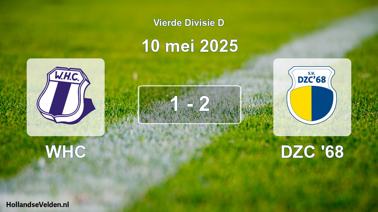 Total number of matches played: WHC - DZC '68 1 - 2 (10 May 2025)