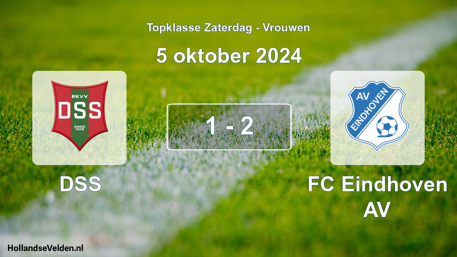 Total number of matches played: DSS - FC Eindhoven AV 1 - 2 (5 October 2024)