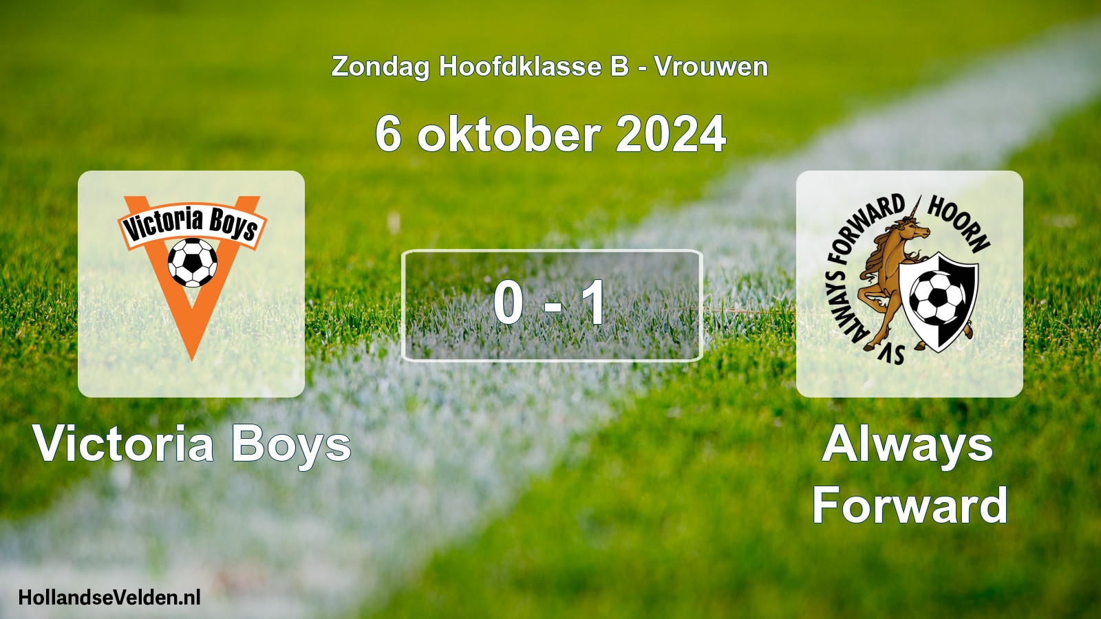Total number of matches played: Victoria Boys - Always Forward 0 - 1 (6 October 2024)