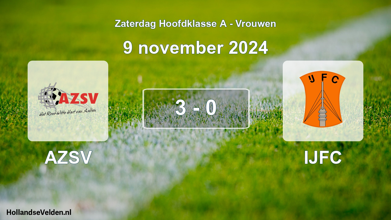 Total number of matches played: AZSV - IJFC 3 - 0 (9 November 2024)