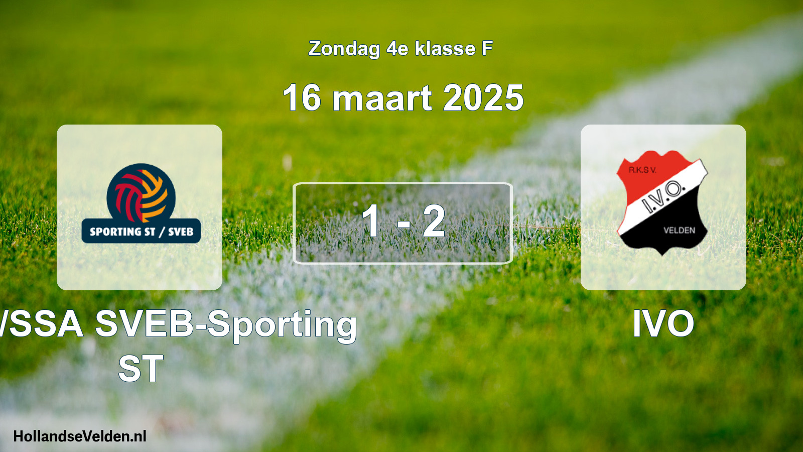 Total number of matches played: SJO/SSA SVEB-Sporting ST - IVO 1 - 2 (16 March 2025)