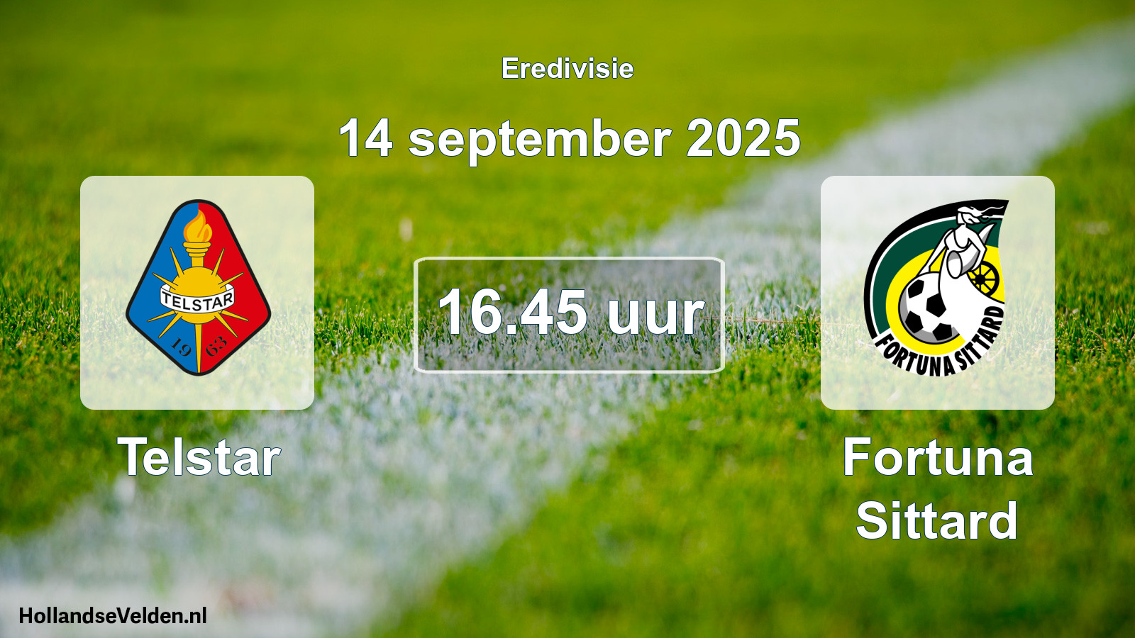Scheduled Match: Telstar - Fortuna Sittard (14 September 2025)