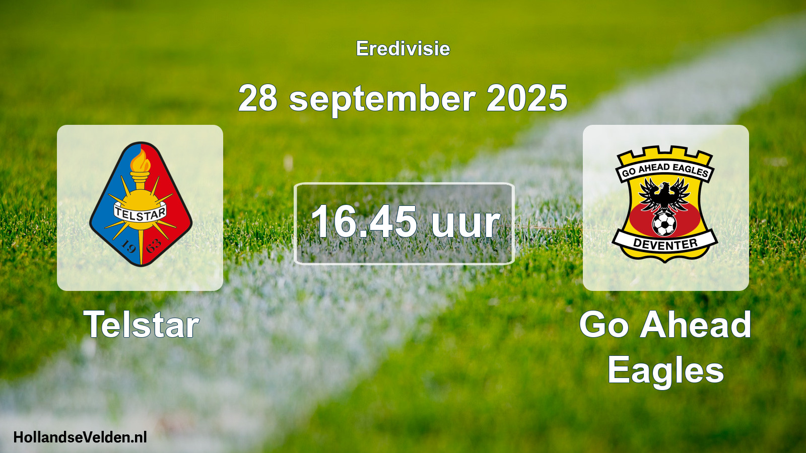 Scheduled Match: Telstar - Go Ahead Eagles (28 September 2025)