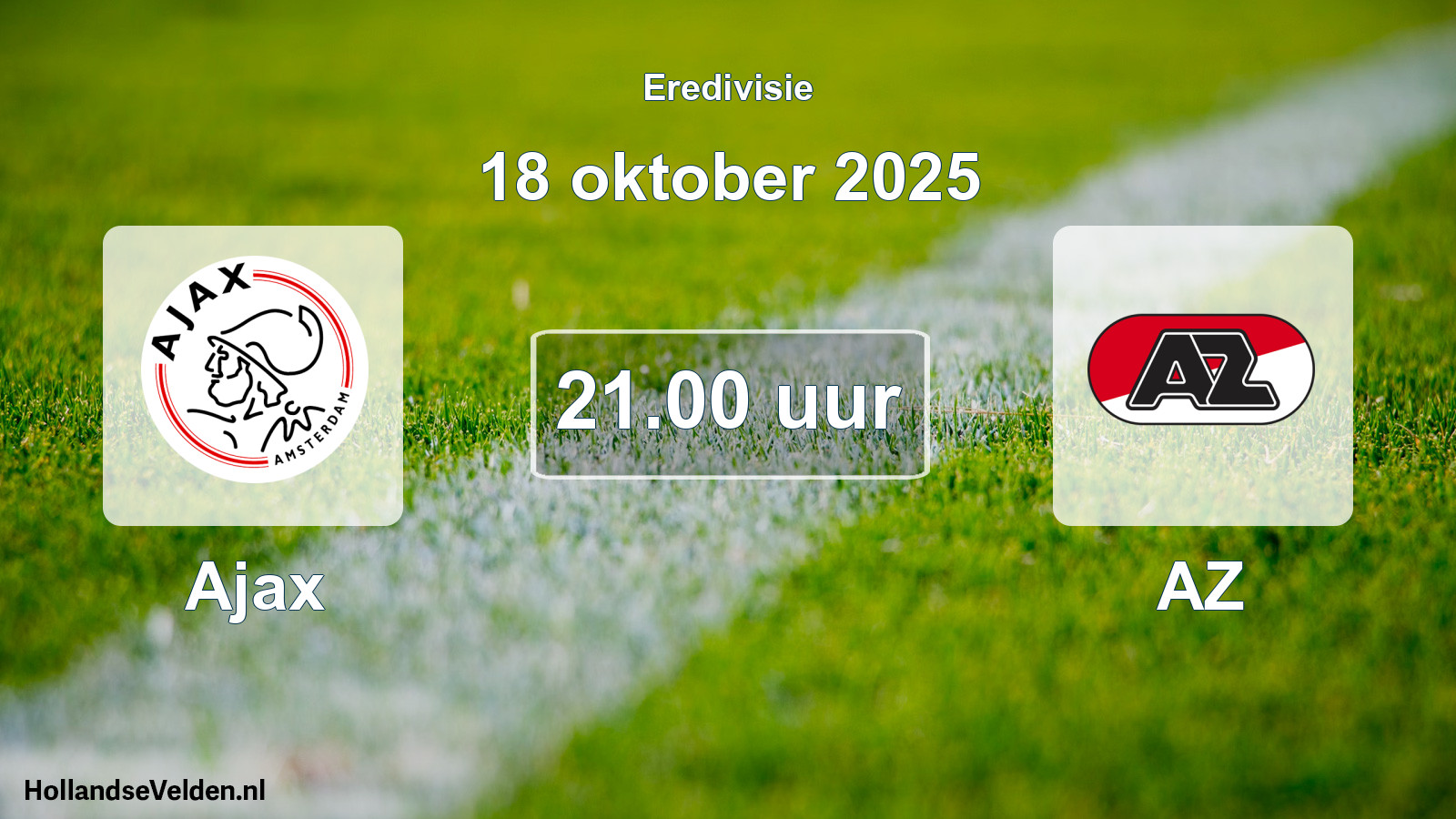 Geplande wedstrijd: Ajax - AZ (18 oktober 2025)