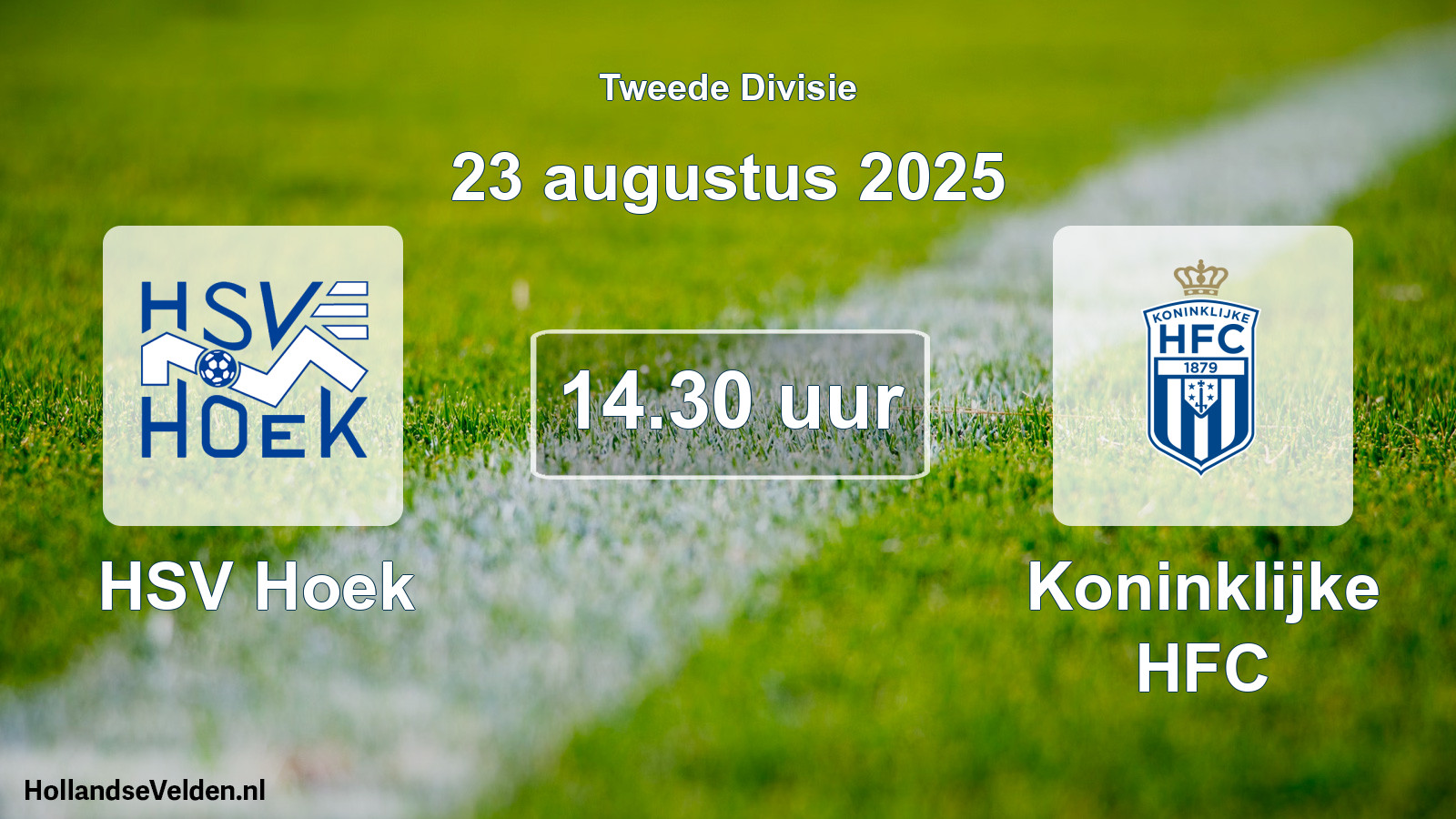 Scheduled Match: HSV Hoek - Koninklijke HFC (23 August 2025)