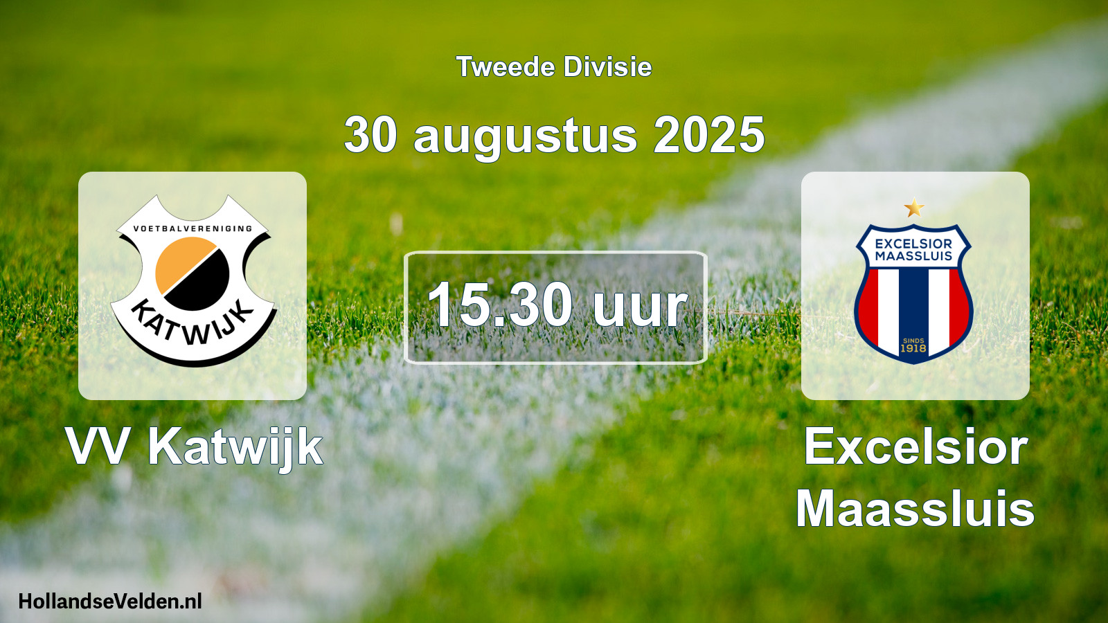 Scheduled Match: VV Katwijk - Excelsior Maassluis (30 August 2025)