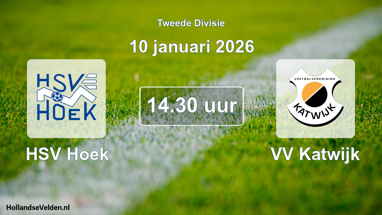 Scheduled Match: HSV Hoek - VV Katwijk (10 January 2026)