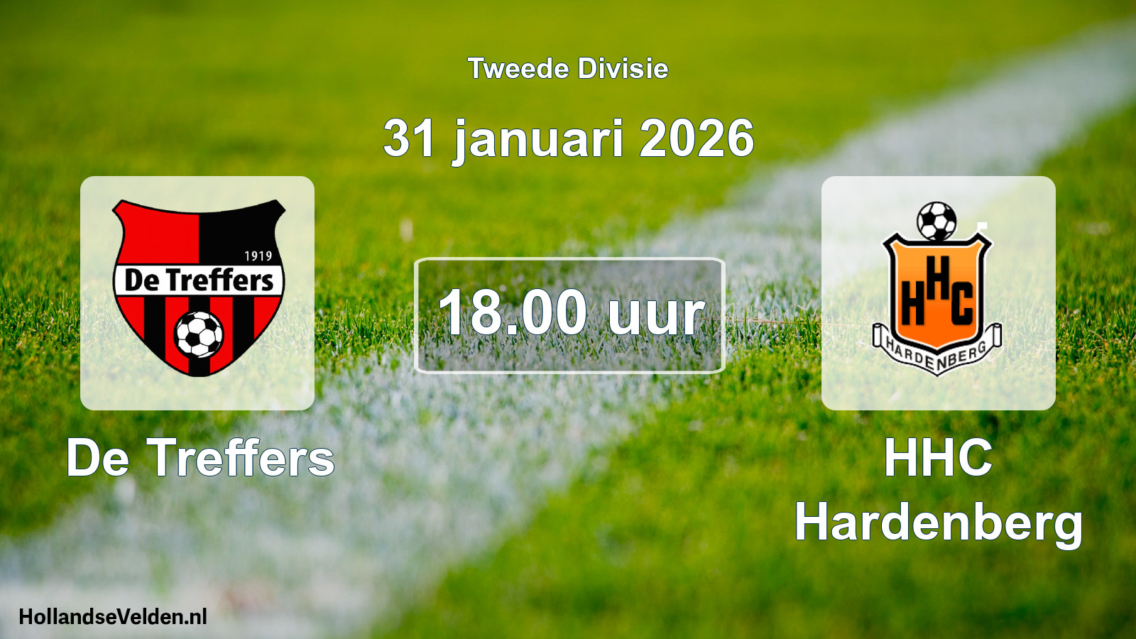 Scheduled Match: De Treffers - HHC Hardenberg (31 January 2026)