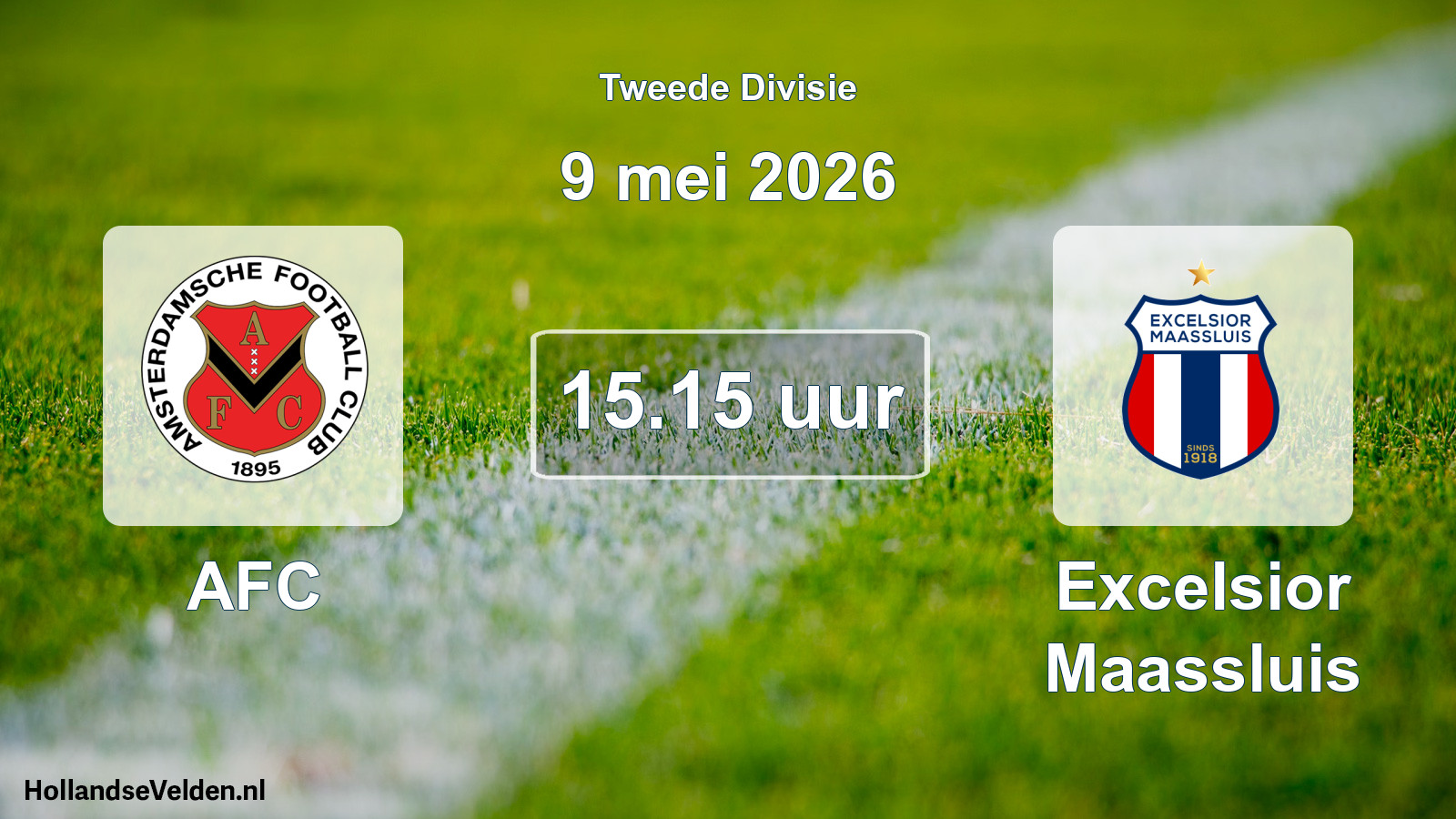 Scheduled Match: AFC - Excelsior Maassluis (9 May 2026)