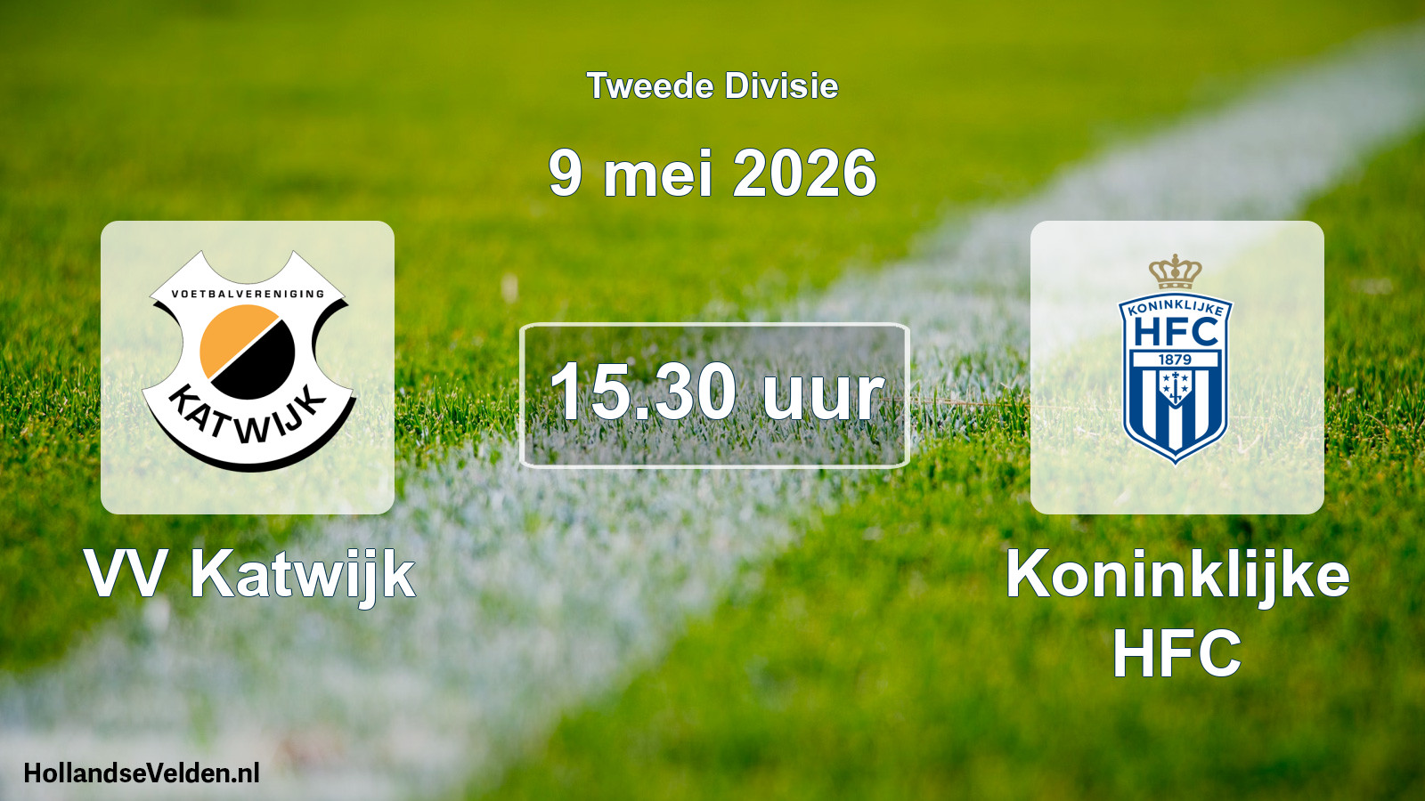 Scheduled Match: VV Katwijk - Koninklijke HFC (9 May 2026)