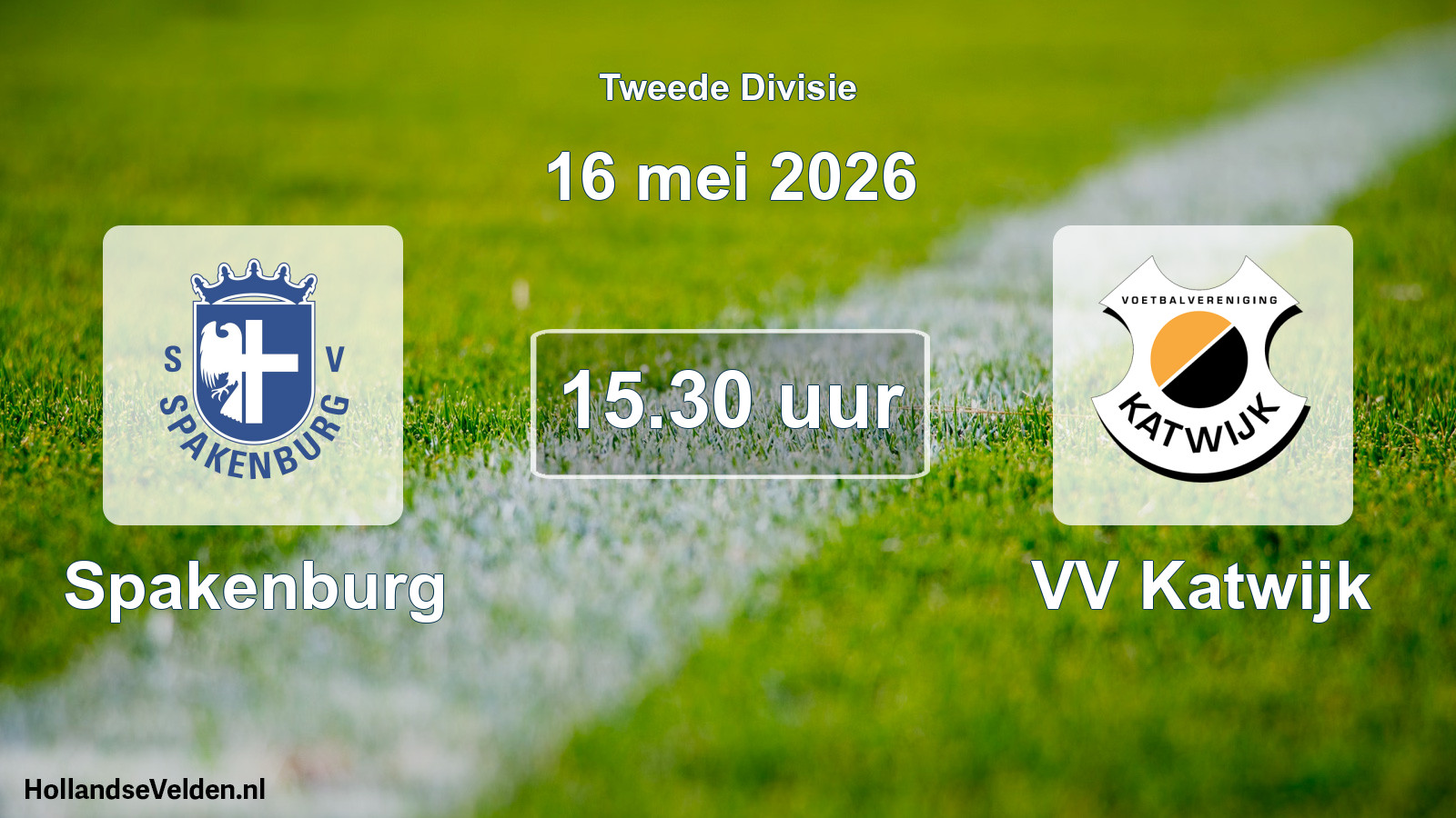 Scheduled Match: Spakenburg - VV Katwijk (16 May 2026)