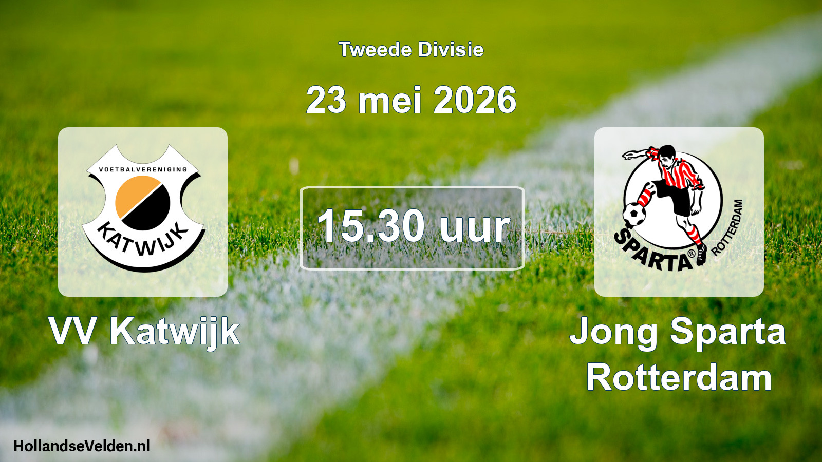 Scheduled Match: VV Katwijk - Jong Sparta Rotterdam (23 May 2026)