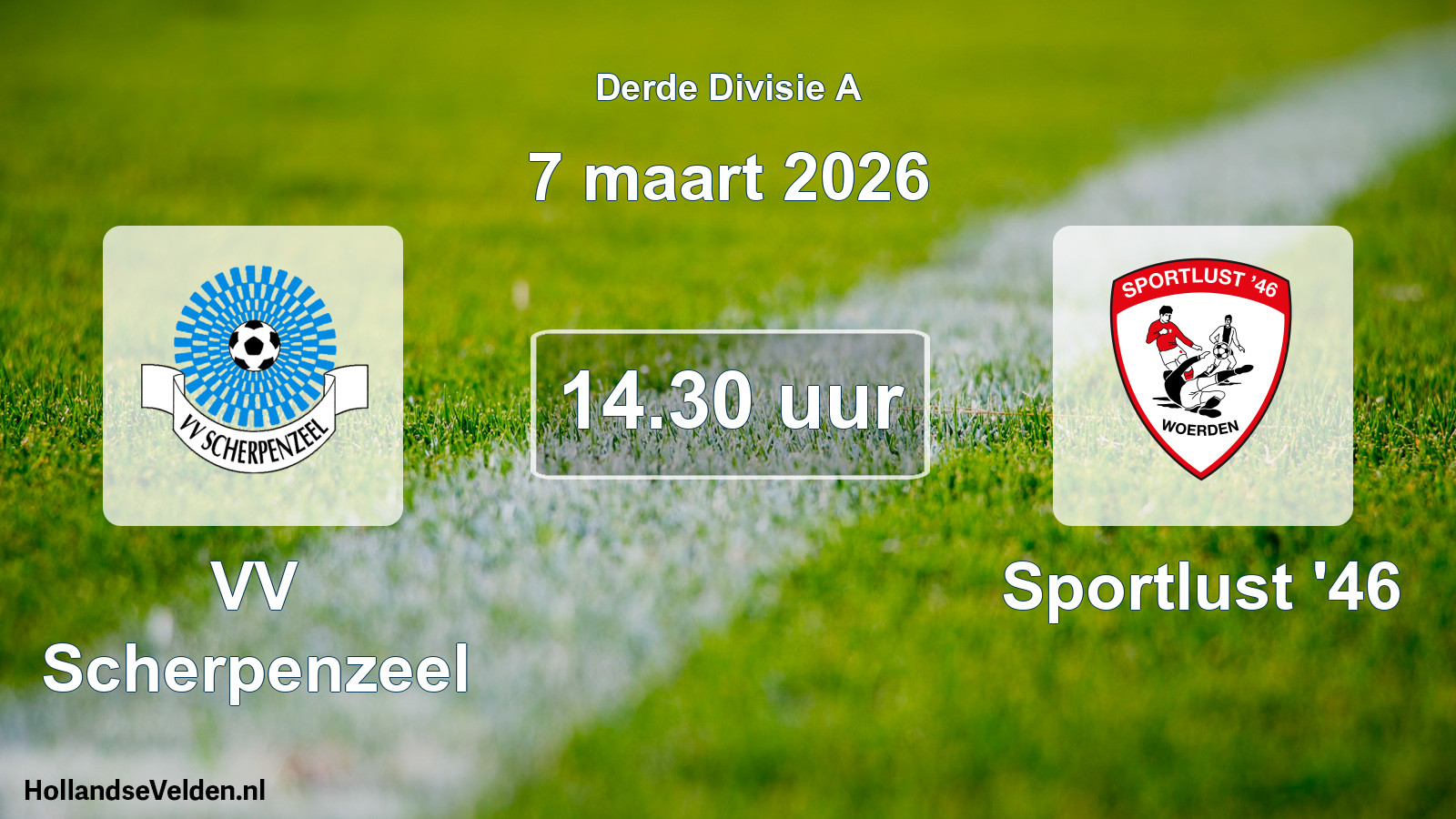 Scheduled Match: VV Scherpenzeel - Sportlust '46 (7 March 2026)