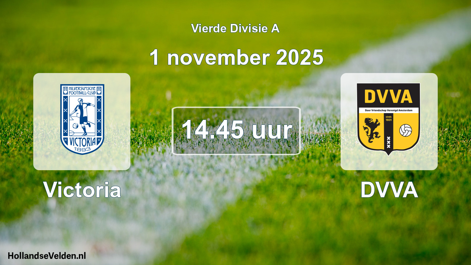 Scheduled Match: Victoria - DVVA (1 November 2025)