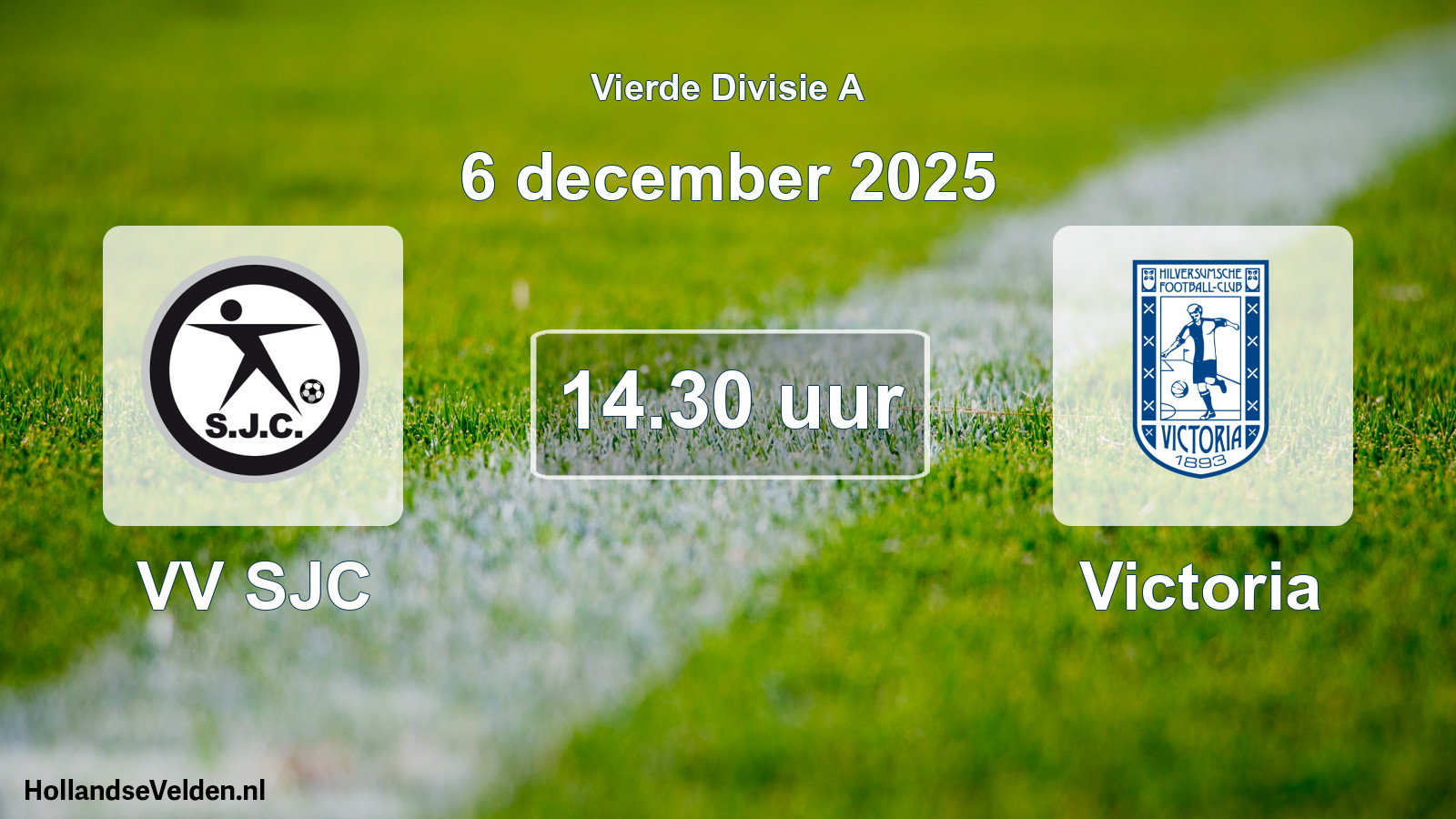 Scheduled Match: VV SJC - Victoria (6 December 2025)