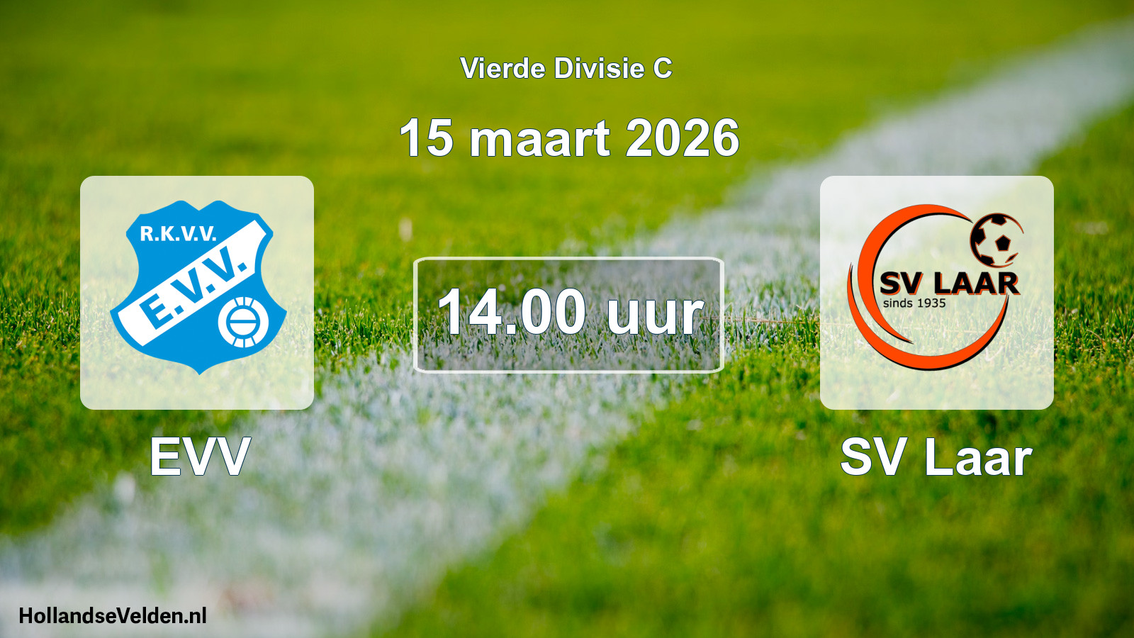 Scheduled Match: EVV - SV Laar (15 March 2026)