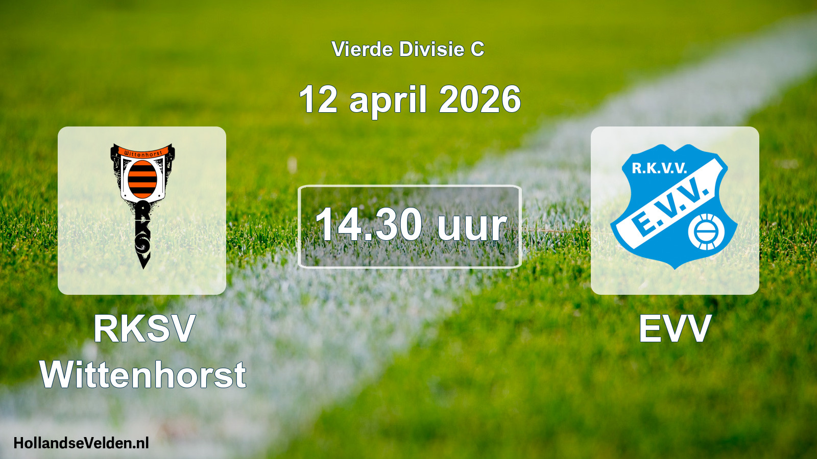 Scheduled Match: RKSV Wittenhorst - EVV (12 April 2026)