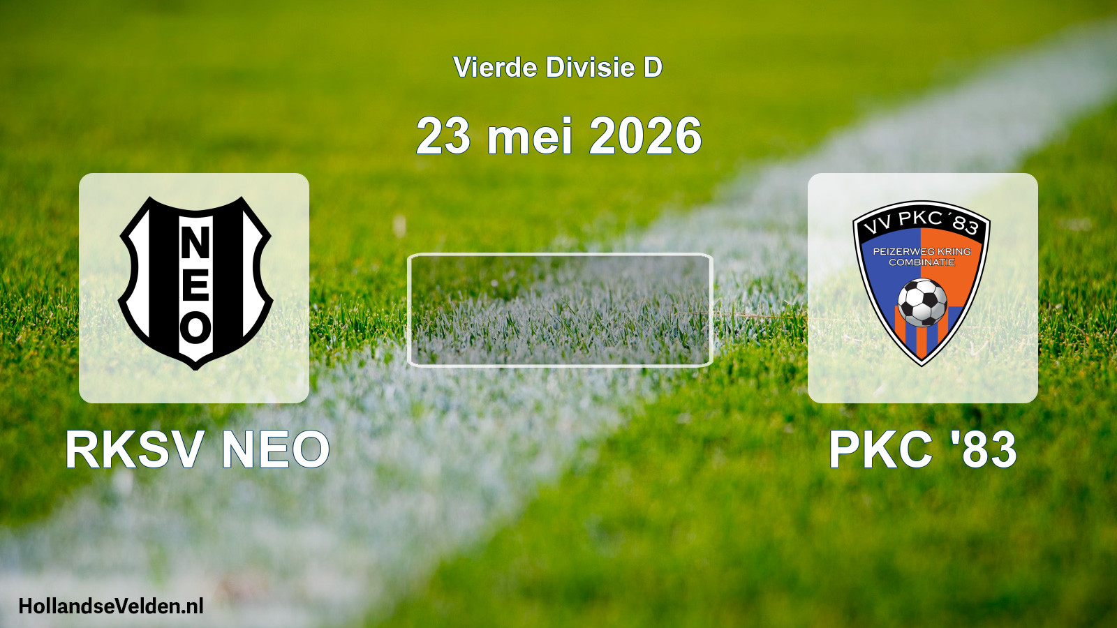 Scheduled Match: RKSV NEO - PKC '83 (23 May 2026)