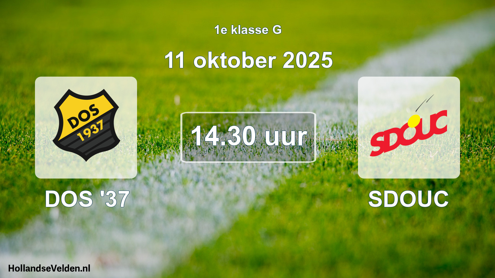 Scheduled Match: DOS '37 - SDOUC (11 October 2025)
