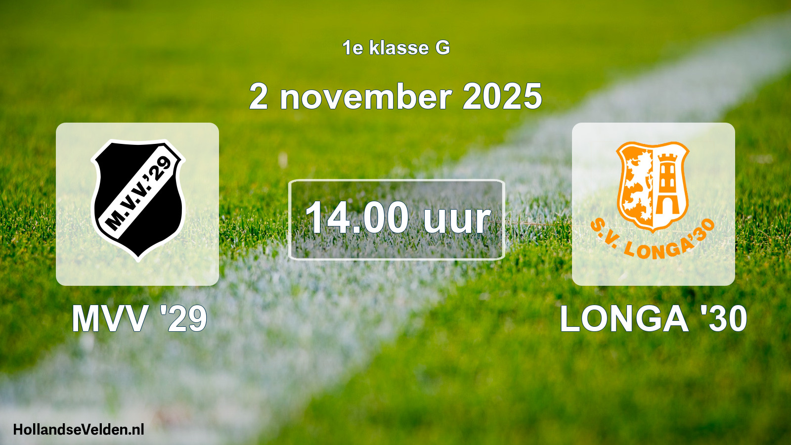 Scheduled Match: MVV '29 - LONGA '30 (2 November 2025)