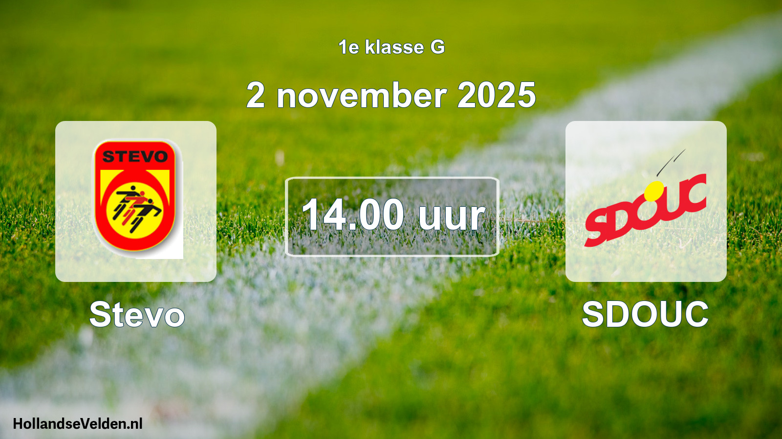 Scheduled Match: Stevo - SDOUC (2 November 2025)