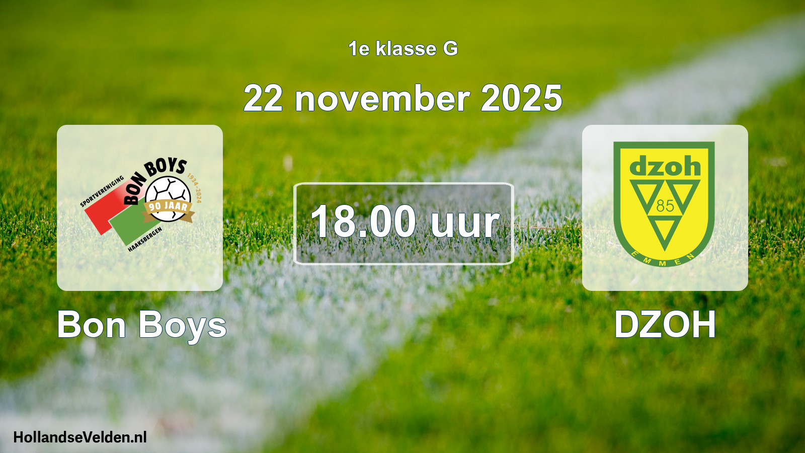Scheduled Match: Bon Boys - DZOH (22 November 2025)