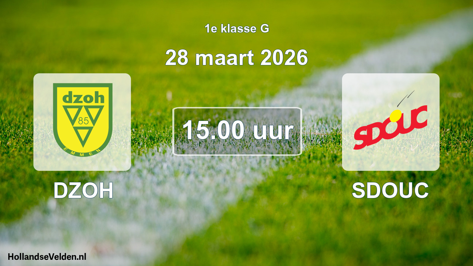 Scheduled Match: DZOH - SDOUC (28 March 2026)