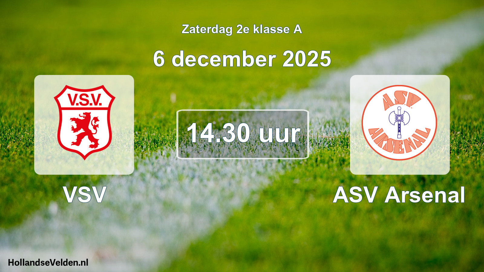 Scheduled Match: VSV - ASV Arsenal (6 December 2025)
