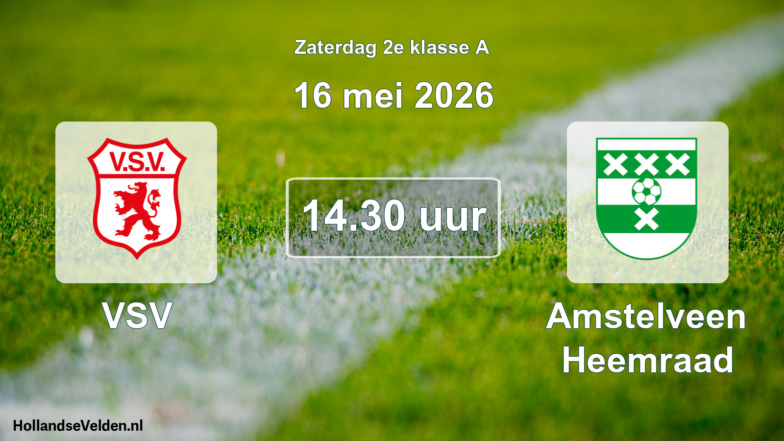 Scheduled Match: VSV - Amstelveen Heemraad (16 May 2026)