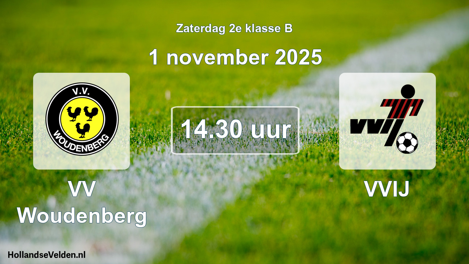 Scheduled Match: VV Woudenberg - VVIJ (1 November 2025)