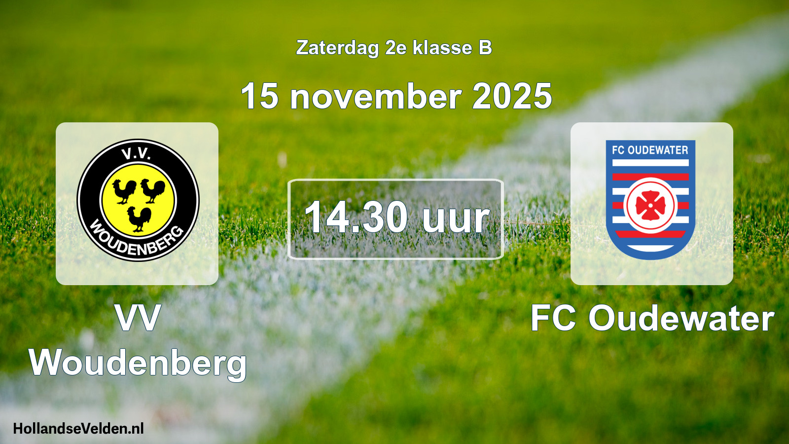 Scheduled Match: VV Woudenberg - FC Oudewater (15 November 2025)