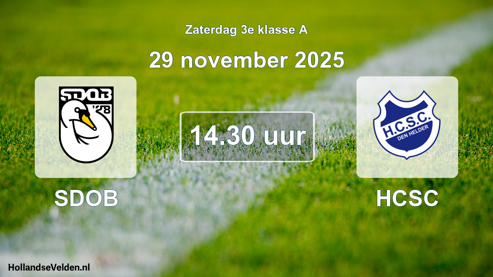 Scheduled Match: SDOB - HCSC (29 November 2025)