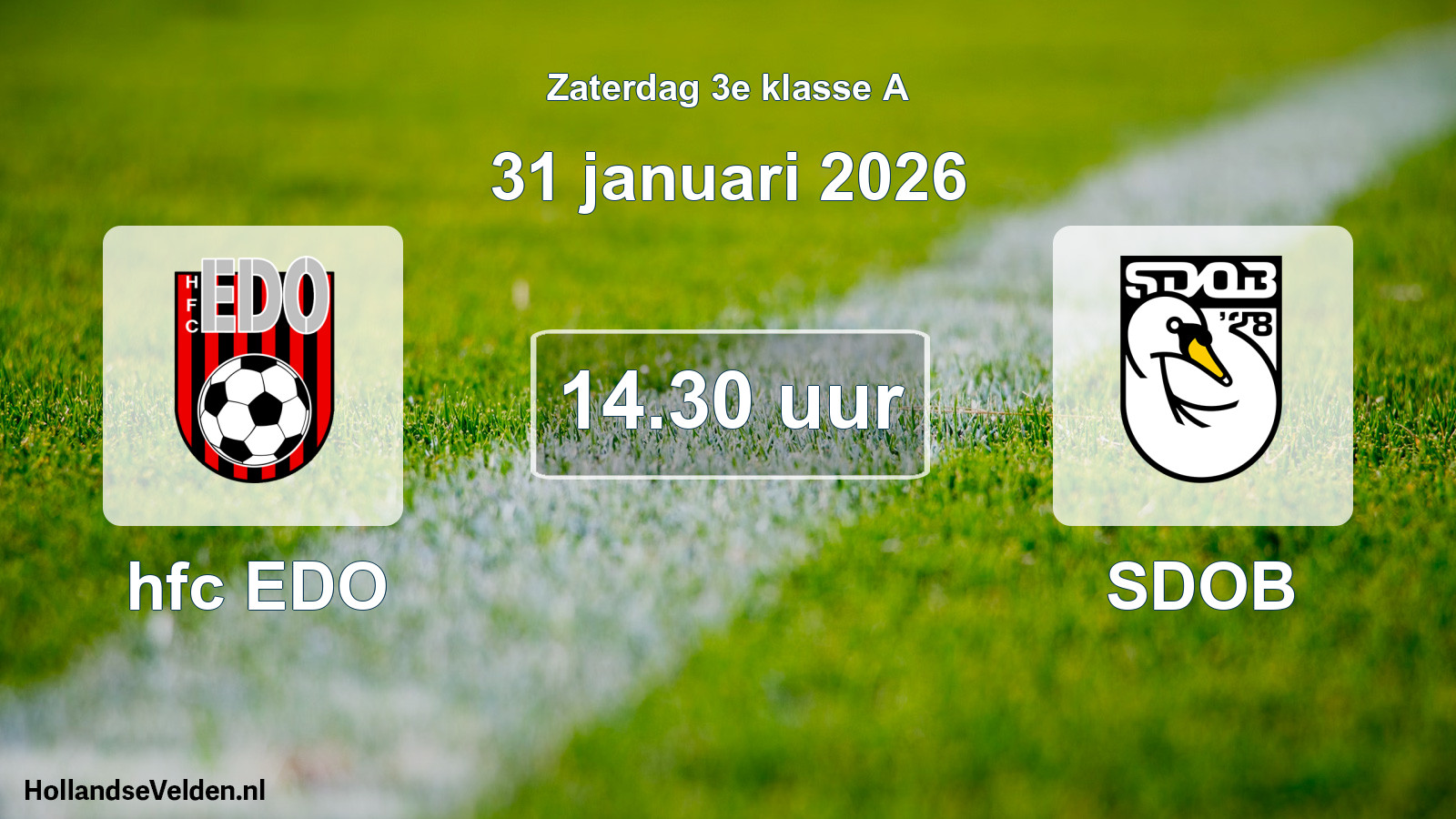 Scheduled Match: hfc EDO - SDOB (31 January 2026)